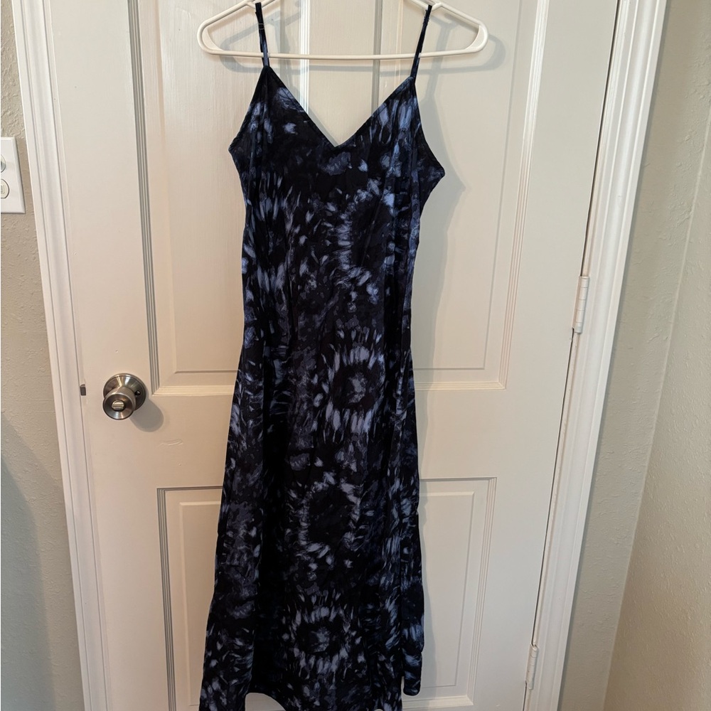 Tie-Dye Spaghetti Strap Dress
